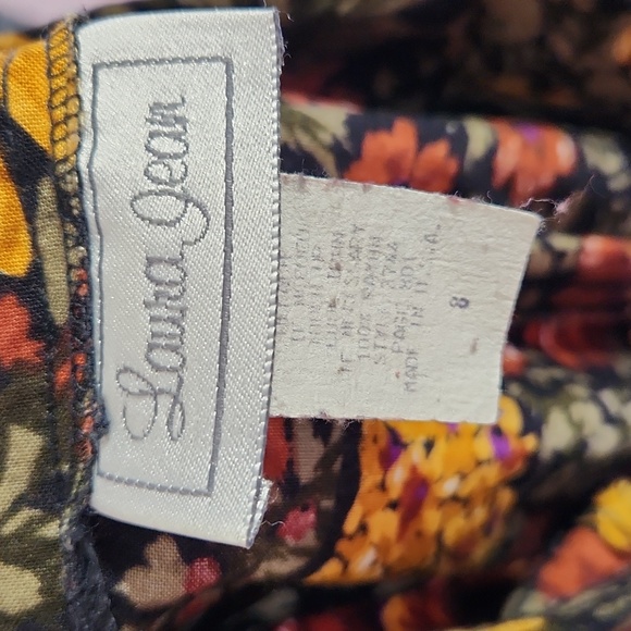 FLOWY Vintage High waist pants cropped - Picture 7 of 7